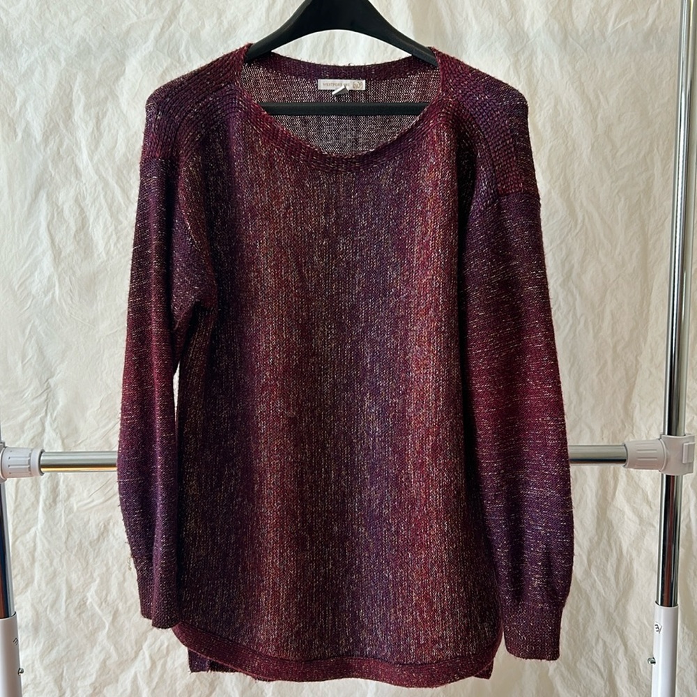 Purple Shaded Sweater